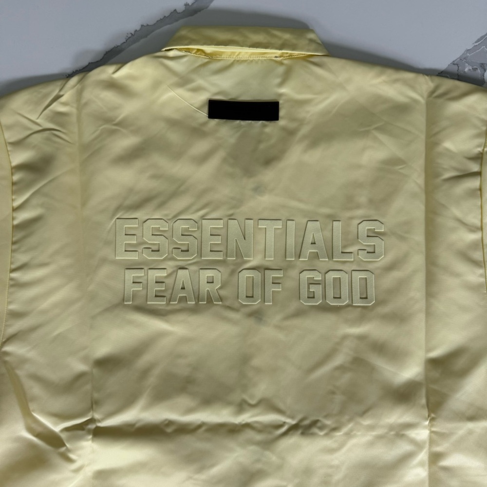 Butter yellow FEAR OF GOD ESSENTIALS SHIRT